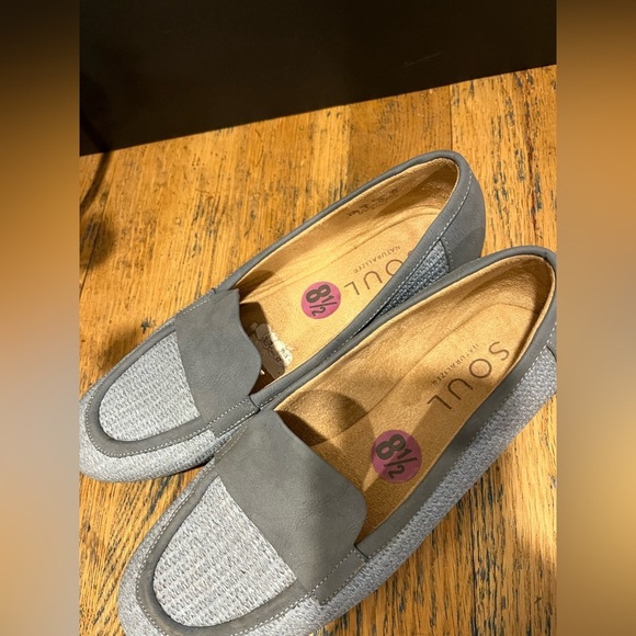 🩵 Blue Woven Loafers – SOUL Naturalizer – Size 8.5M - Picture 3 of 10